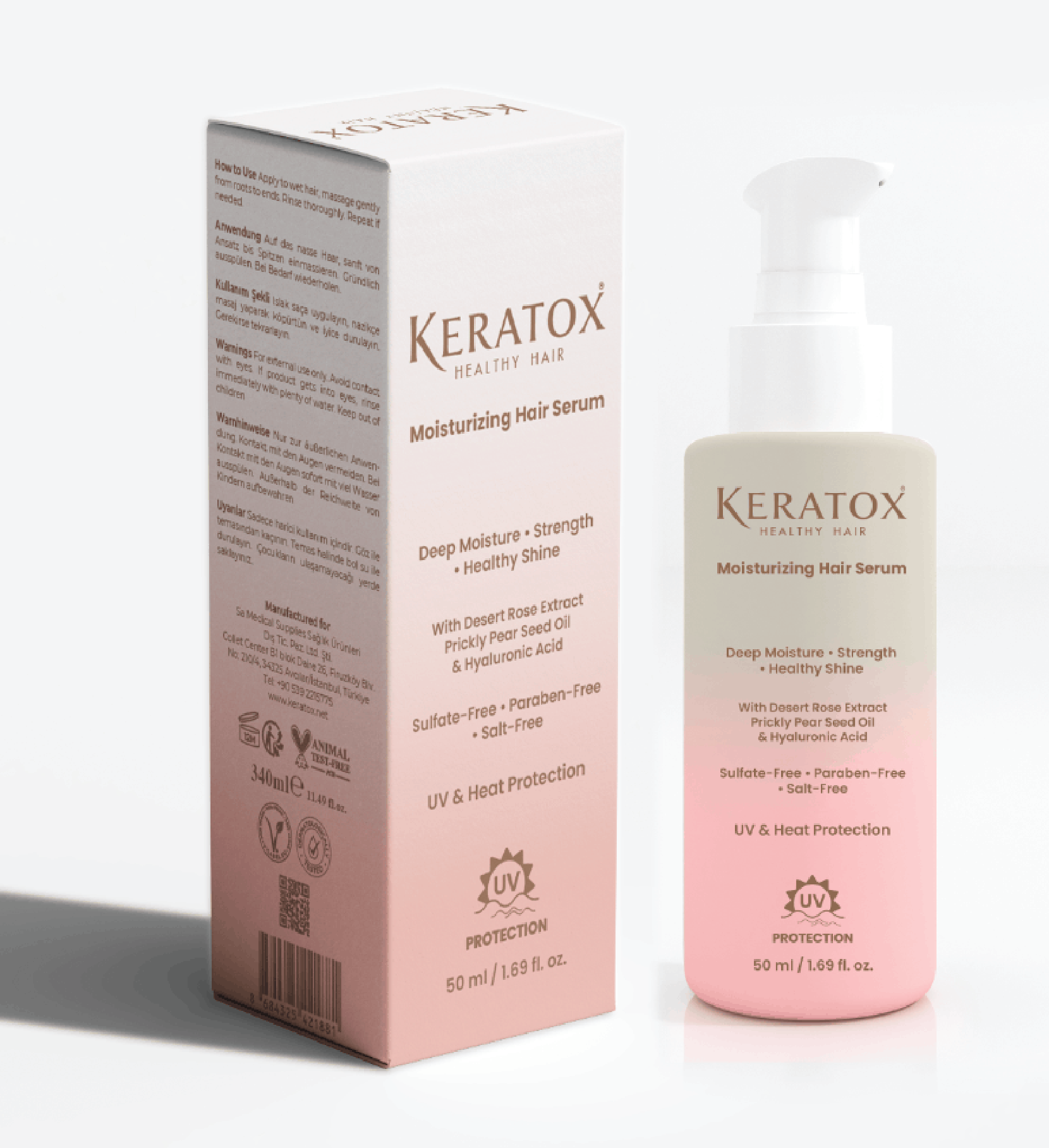 Keratox Moisturizing Hair Serum – 50ml