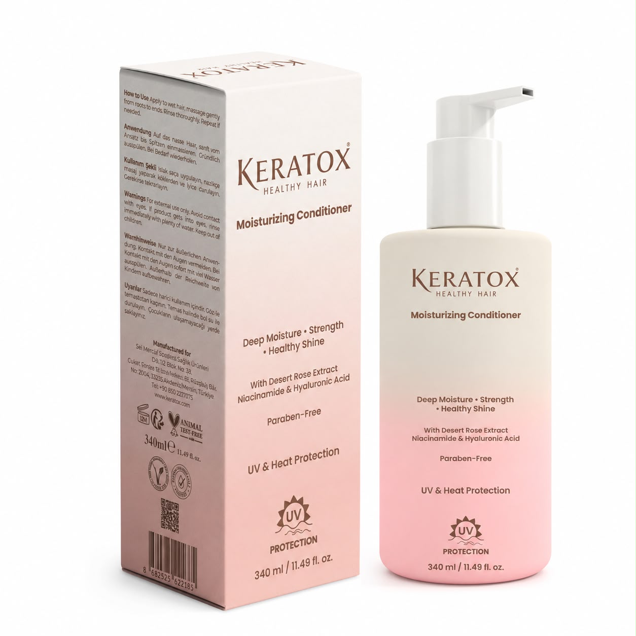 Keratox Moisturizing Conditioner – 340ml